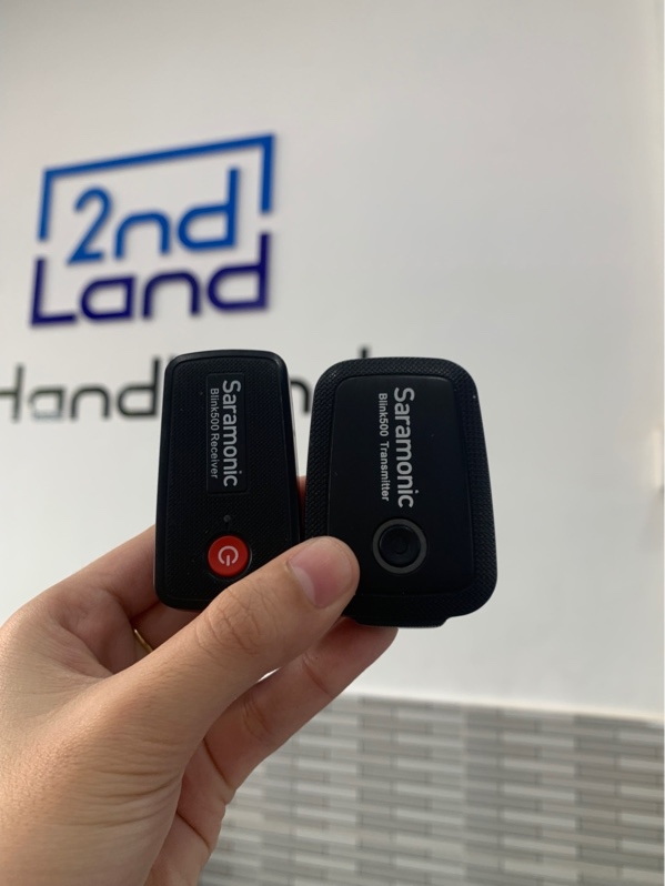 Micro Saramonic Blink500 - 1 TX + 1 RX - Màu đen - Ngoại hình: 98% - Body