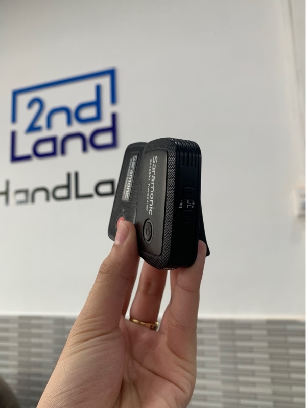 Micro Saramonic Blink500 - 1 TX + 1 RX - Màu đen - Ngoại hình: 98% - Body