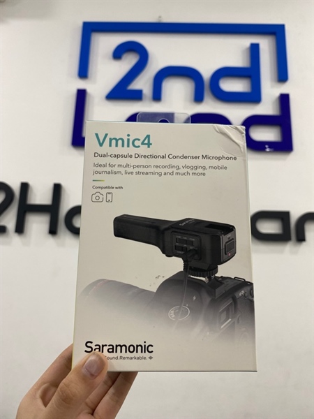 Micro Saramonic Vmic D4 - Màu đen - Ngoại hình 98% - FullBox