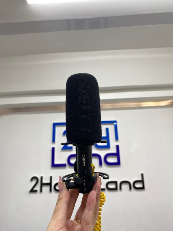 Micro Shotgun Deity V-Mic D3 - Màu đen - Ngoại hình 98% - Kèm mount, lọc gió, dây kết nối