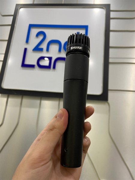 Micro Shure SM57 - Màu đen - Ngoại hình: 97% - Trầy sườn - Body