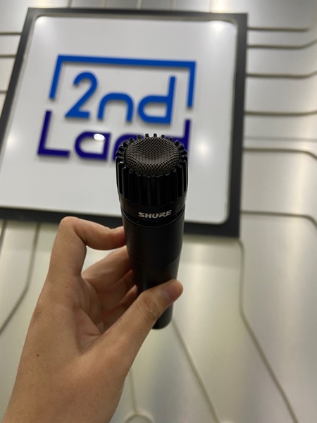 Micro Shure SM57 - Màu đen - Ngoại hình: 97% - Trầy sườn - Body 1