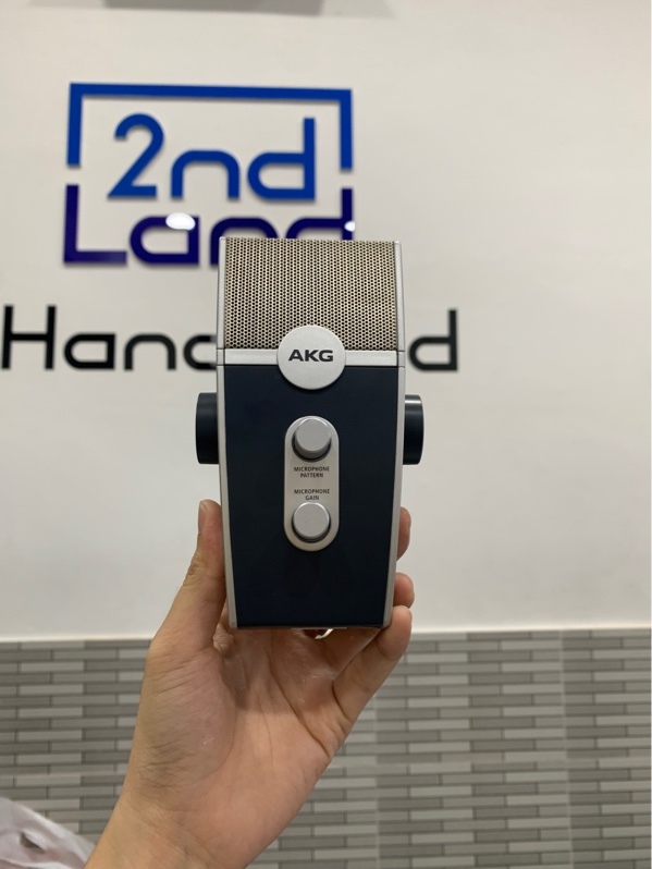 Micro Thu Âm AKG Lyra C44 USB - Màu bạc - Ngoại hình: 98% - Fullbox