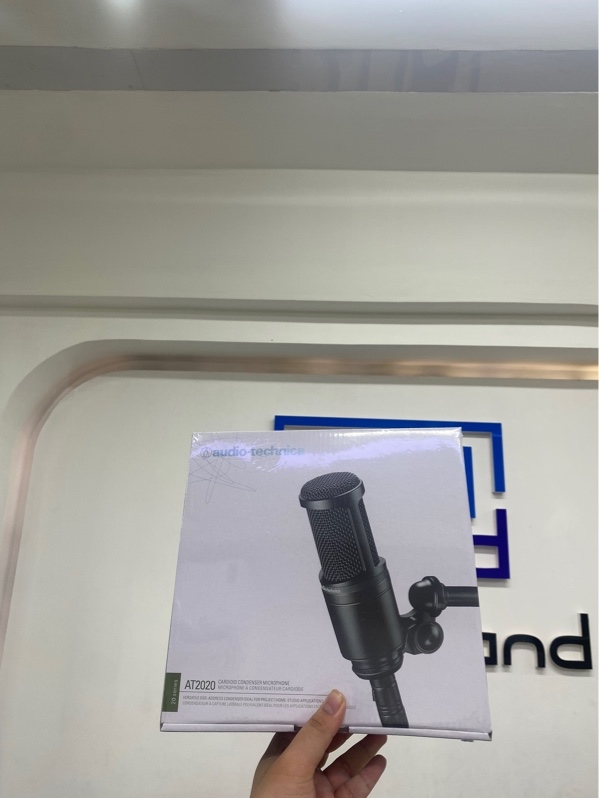 Micro thu âm Audio-Technica AT2020 - Màu đen - Newseal