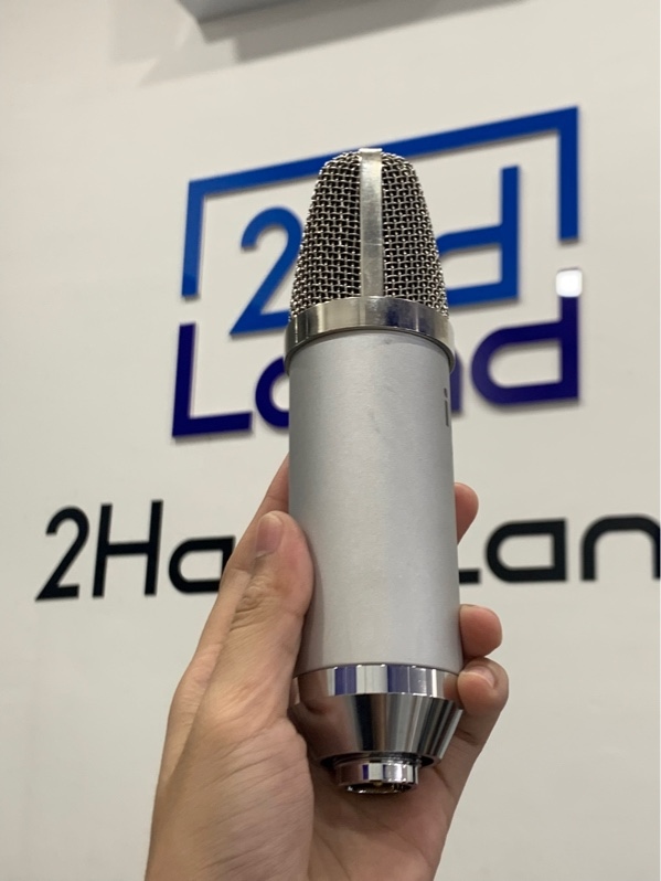 Micro thu âm BM -800 - Màu trắng - Ngoại hình: 98% - Fullbox