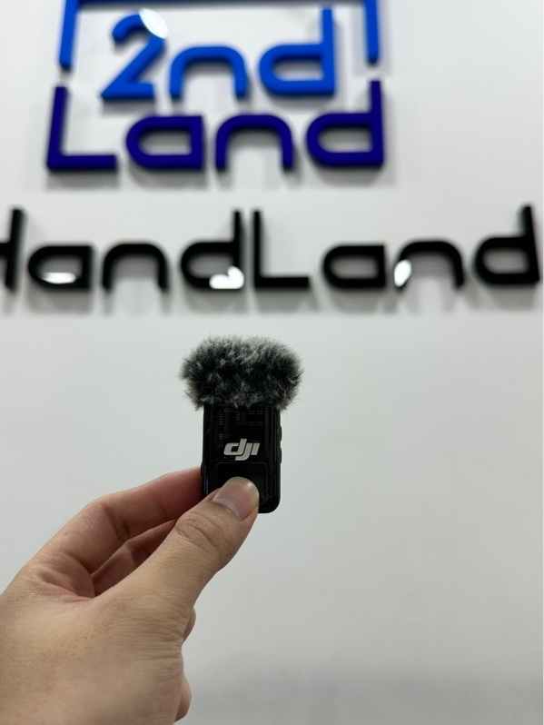 Micro thu âm DJI Mic 2 (1TX) - Màu đen - Ngoại hình 97% - Kèm lọc gió