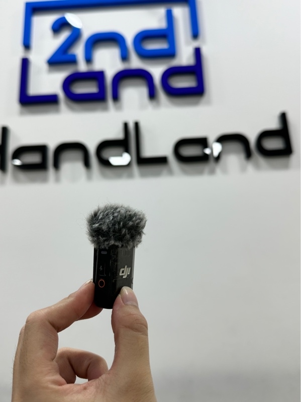 Micro thu âm DJI Mic 2 (1TX) - Màu đen - Ngoại hình 97% - Kèm lọc gió