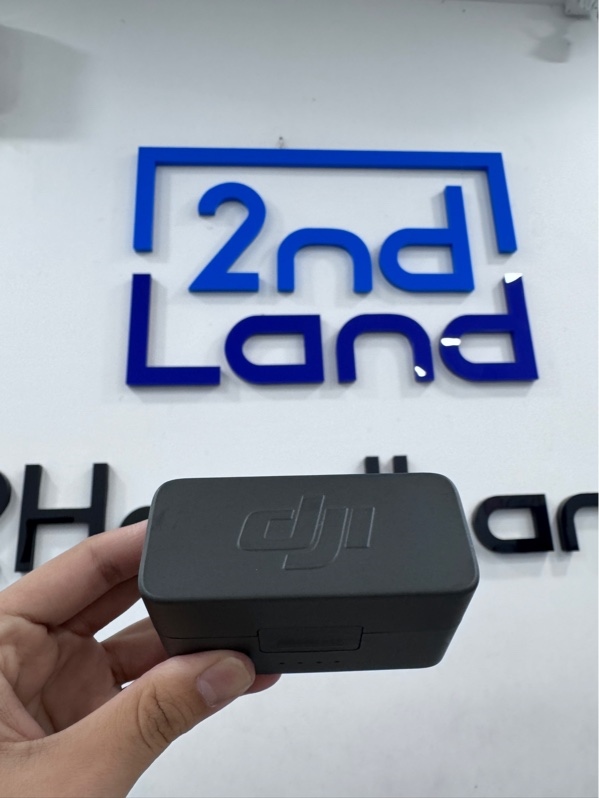 Micro thu âm DJI mic mini (2TX + 1RX+ charging case) - Màu xám - Ngoại hình 98% - Fullbox
