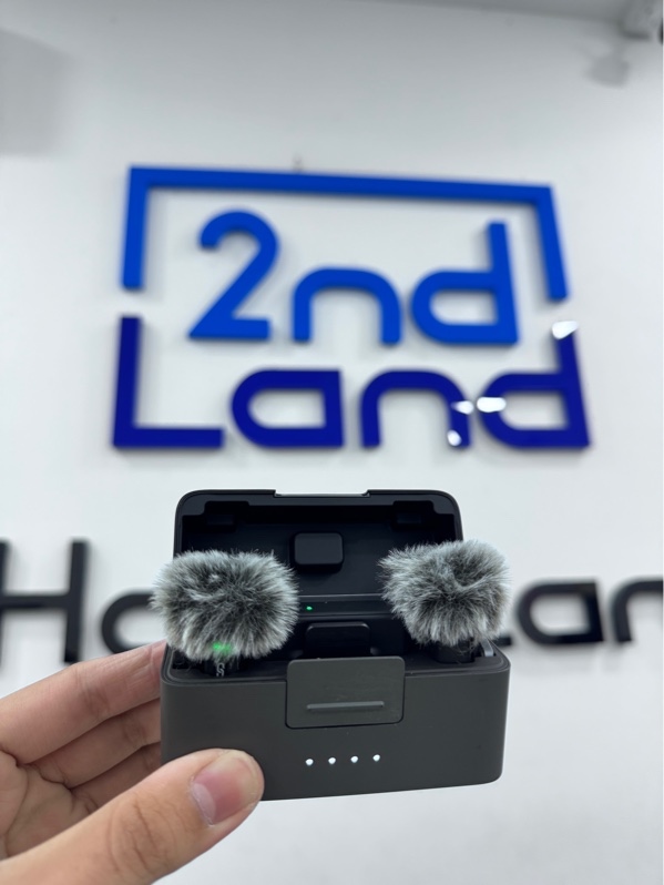 Micro thu âm DJI mic mini (2TX + 1RX+ charging case) - Màu xám - Ngoại hình 98% - Fullbox