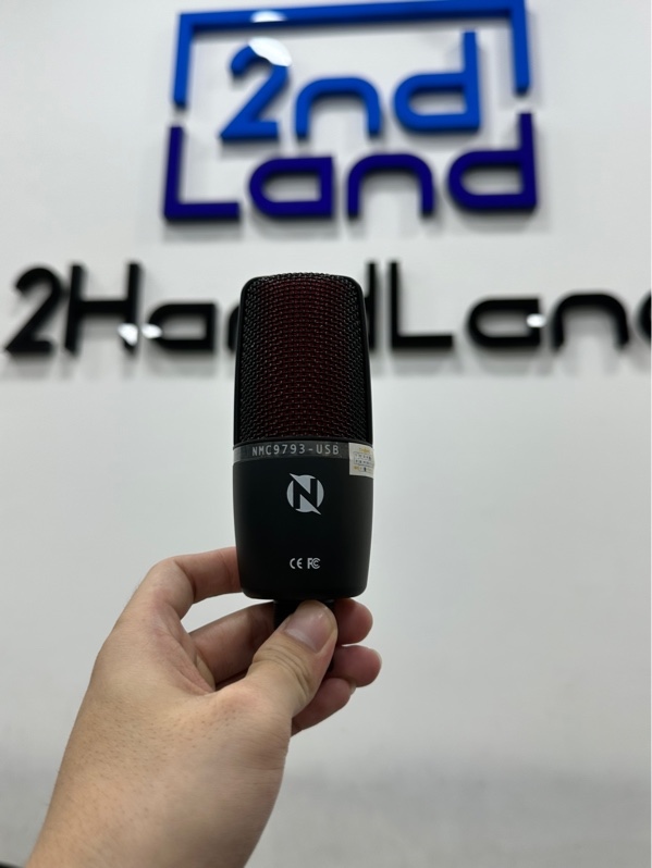 Micro Thu Âm Dr.Mic NMC-Audio 9793 USB - Màu đen - Ngoại hình 98% - Kèm box + Dây kết nối + Chân đứng