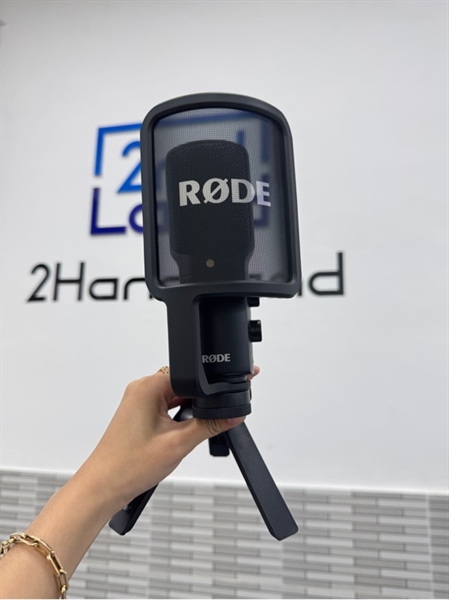 Micro thu âm RODE NT-USB - Màu đen - Ngoại hình 98% - Body, kèm sạc