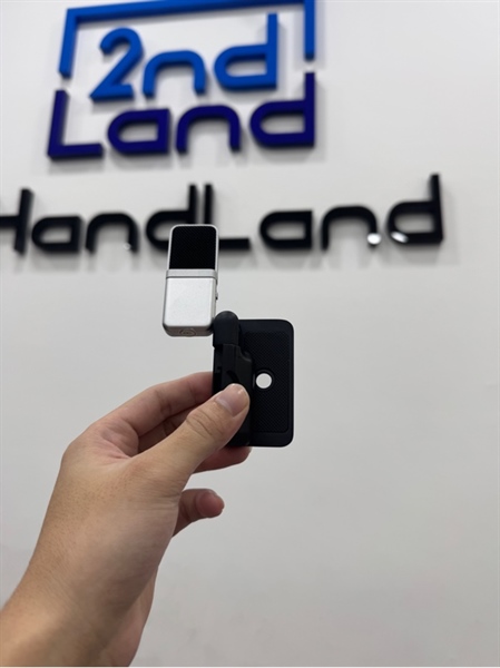 Micro thu âm Samson Go Mic Clip - Micro Họp Trực Tuyến (Cổng cắm Mini-USB | Có lỗ cắm tai nghe 3.5mm)- Màu bạc - Ngoại hình 98% - Kèm túi đựng