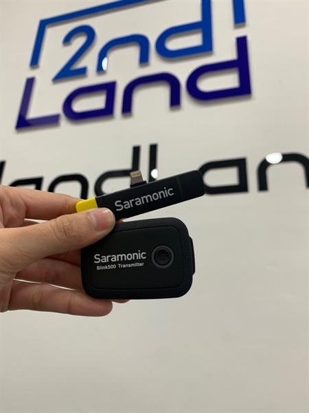 Micro thu âm Saramonic Blink 500 B3 - (1 TX + 1 RX) - Màu đen - Ngoại hình: 98% - Box, kèm dây mic 3.5 nối dài