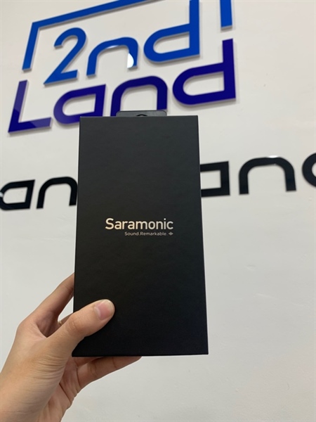 Micro thu âm Saramonic Blink 500 B3 - (1 TX + 1 RX) - Màu đen - Ngoại hình: 98% - Box, kèm dây mic 3.5 nối dài 3