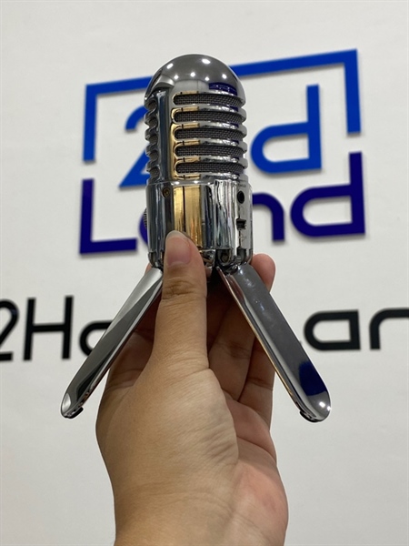 Micro thu âm USB Samson Meteor Mic - Màu bạc - Ngoại hình 98% - Fullbox