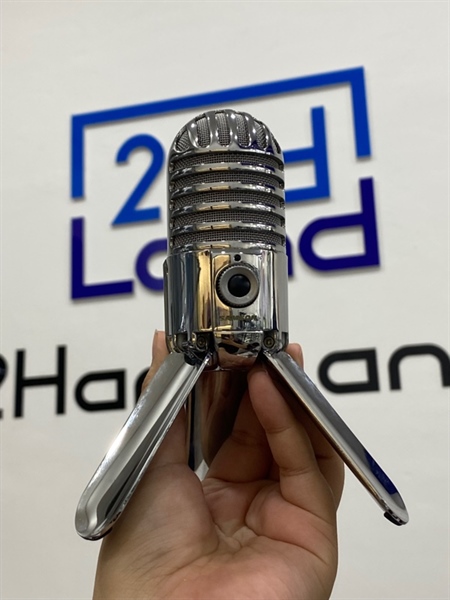 Micro thu âm USB Samson Meteor Mic - Màu bạc - Ngoại hình 98% - Fullbox 2