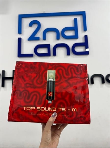 Micro Top Sound TS-01 - Màu đen - Ngoại hình 98% - FullBox