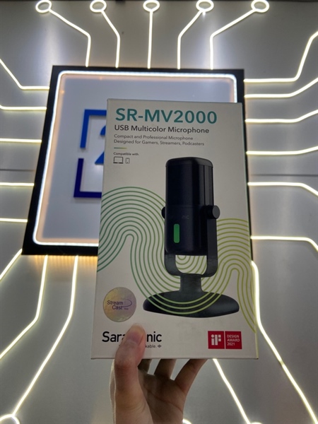 Micro USB Saramonic SR-MV2000 - Màu đen - Ngoại hình: 97% - Kèm Box + dây kết nối