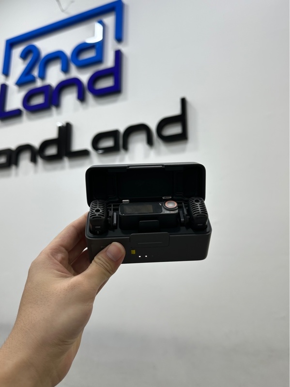 Microphone DJI Mic 2 ( 2 TX + 1 RX + Charging Case ) - Màu xám - Ngoại hình 98% - Kèm Full phụ kiện