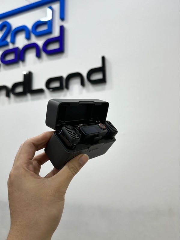 Microphone DJI Mic 2 ( 2 TX + 1 RX + Charging Case ) - Màu xám - Ngoại hình 98% - Kèm Full phụ kiện
