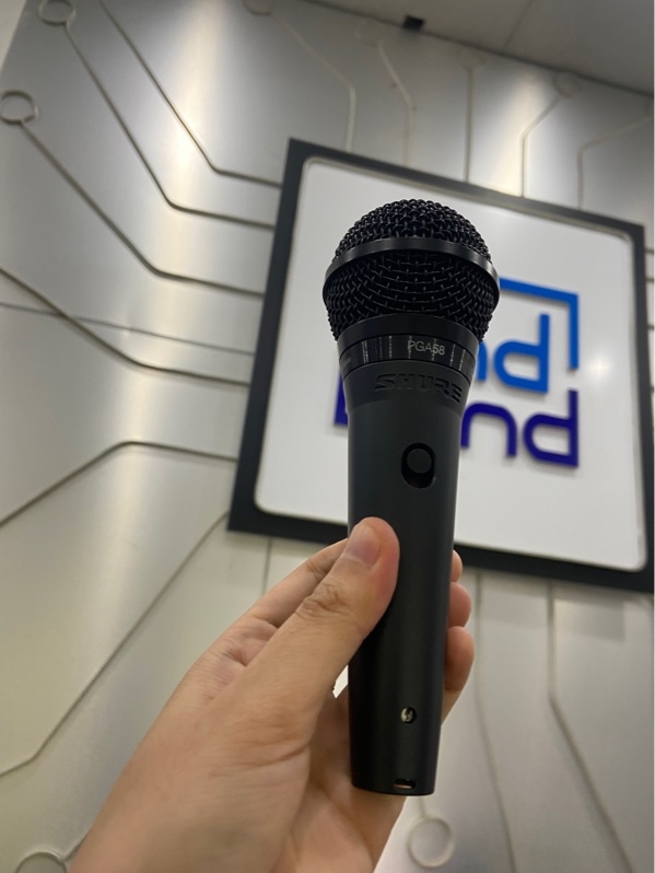 Microphone động Shure PGA58 - Màu đen - Ngoại hình: 98% - Kèm Box
