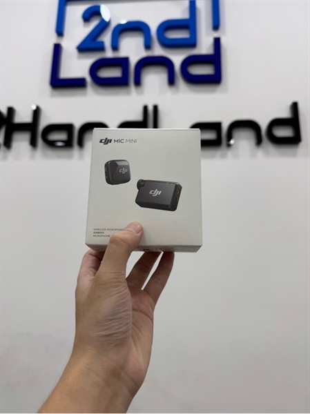 Microphone không dây DJI Mini (TX+RX) 1 Mic - Màu đen - Ngoại hình 98% - Fullbox 3