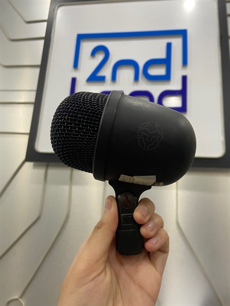 Microphone Krom Kimu Pro - Màu đen - Ngoại hình: 97% - Lưới sét, tripods sét - Kèm dây kết nối + tripods