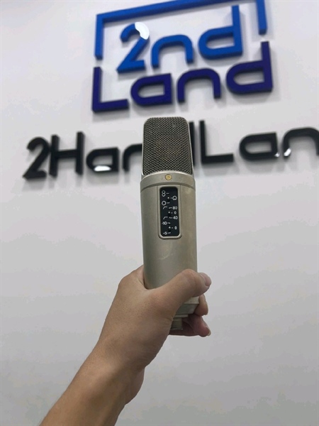 Microphone Rode NT2-A - Màu đồng - Ngoại hình 97% - Kèm 1 giá đỡ + Cáp âm thanh