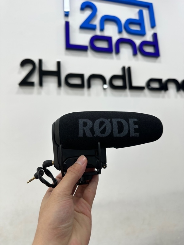 Microphone Rode Videomic Pro+ - Màu đen - Ngoại hình 97% - Kèm dây 3.5
