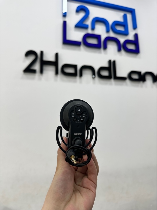 Microphone Rode Videomic Pro+ - Màu đen - Ngoại hình 97% - Kèm dây 3.5