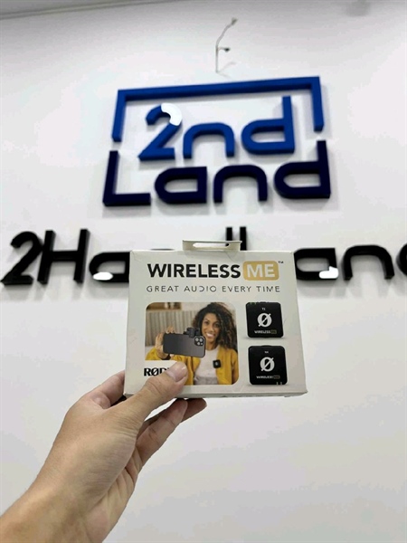 Microphone RODE Wireless ME - Màu đen - Ngoại hình 97% - TX trầy sơn nhiều - Fullbox 2
