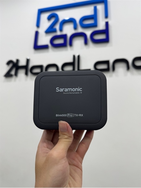 Microphone Saramonic Blink 500 Pro B1 - Màu đen - Ngoại hình 98% - Kèm đủ phụ kiện