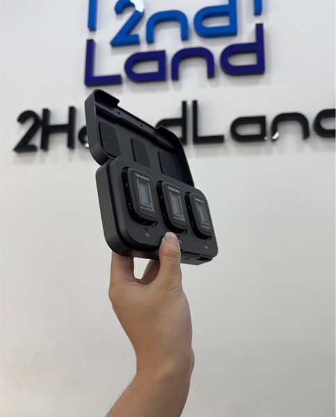 Microphone Saramonic Blink 500 Pro B2 -( 1 RX 2TX ) - Màu xám - Ngoại hình 98% - Kèm túi đựng + dây 3.5 2