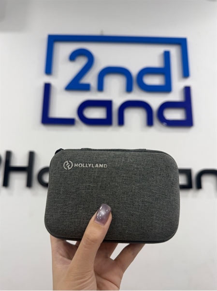 Microphone Wireless HollyLand Lark M1 Duo - Màu vàng đen - Ngoại hình 98% - Kèm túi , dây kết nối 3.5