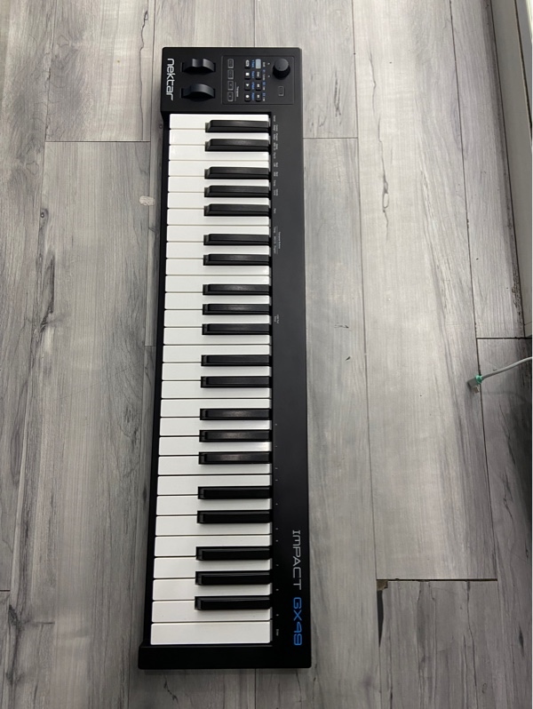 MIDI Controller Nektar GX49 - Màu đen - Ngoại hình: 97.5% - Xước thân - Body