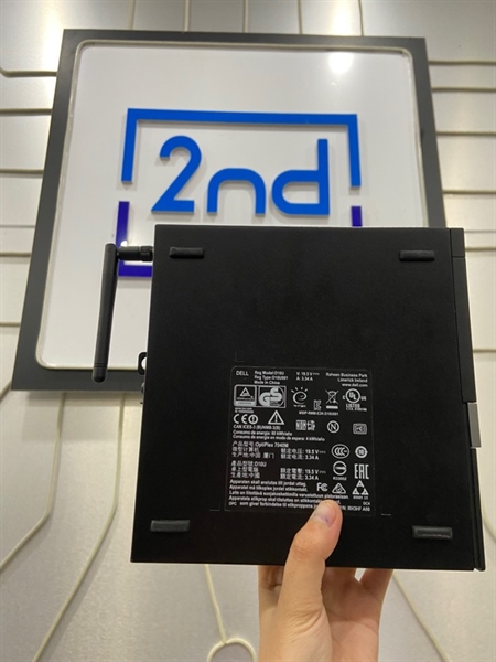 Mini PC Dell Optiplex - i5-6500T - Ram 8/256GB SSD - Màu đen - Ngoại hình: 97% - Kèm nguồn 2