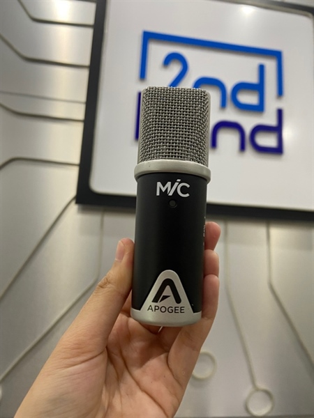 Mircophone Apogee Mic 96K - Màu đen - Ngoại hình: 98% - Kèm tripods + full phụ kiện
