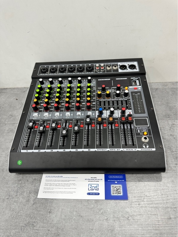 Mixer MTMAX MC6 - Màu đen - Ngoại hình 97% - Kèm nguồn