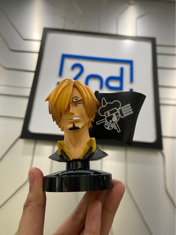 Mô Hình Bán Thân Vinsmoke Sanji Dòng One Piece Great Deep Collection - Màu vàng - Ngoại hình: 98% - Kèm Box