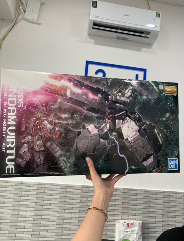Mô hình bandai MG 1/100 GN-005 Gundam Virture - Newseal