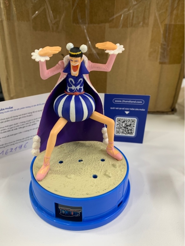 Mô hình bandai one piece bon clay mr2 - Ngoại hình: 98% - Thiếu cánh - Body