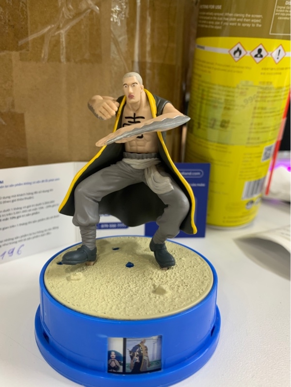 Mô hình bandai one piece daz bonez mr1 - Ngoại hình: 98% - Body
