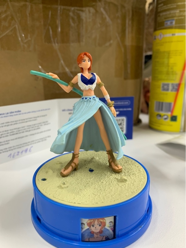 Mô hình bandai one piece nami - Ngoại hình: 98% - Body