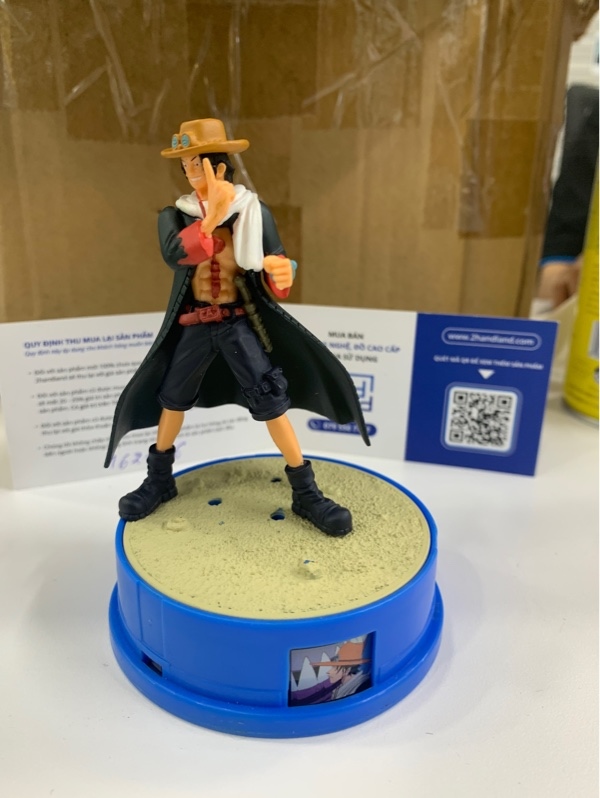 Mô hình bandai one piece portgas d.ace - Ngoại hình: 98% - Body