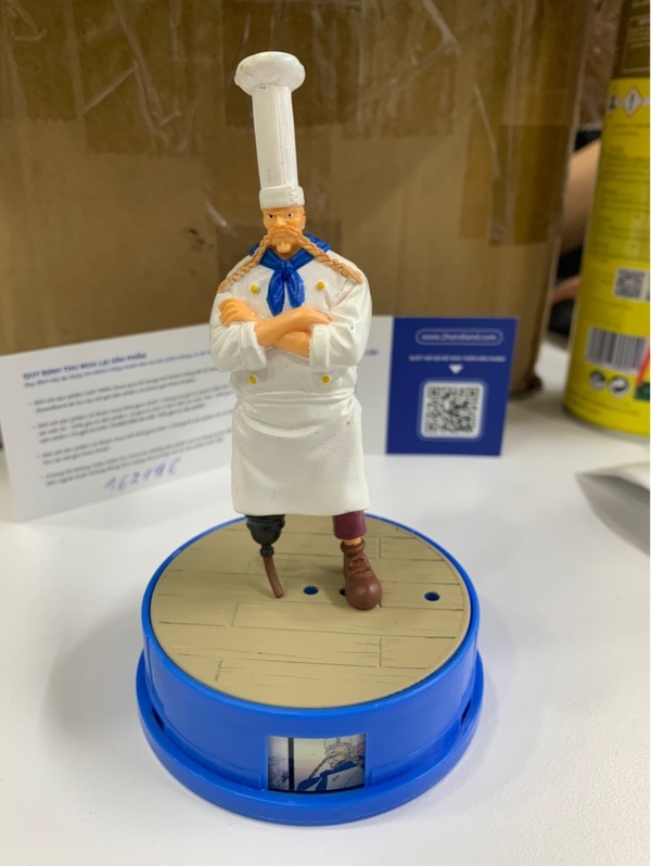 Mô hình bandai one piece zeff - Ngoại hình: 97% - Body