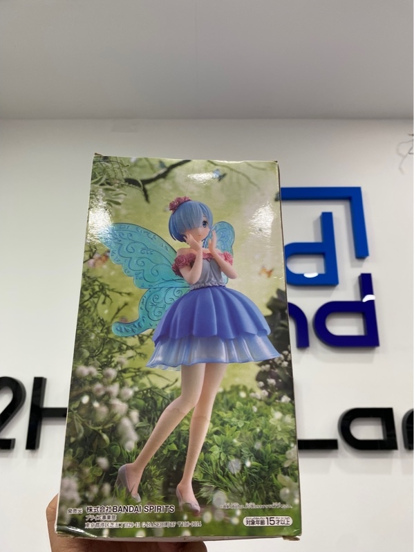 Mô hình Bandai Rem Fairy Elements Espresto - Màu xanh - Ngoại hình: 98% - Kèm Box