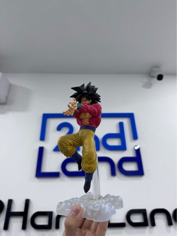 Mô hình Banpresto Dragon Ball GT Tag Fighters - Super Saiyan 4 Son Goku - Màu đỏ vàng - Ngoại hình 97% - mất đuôi - Body