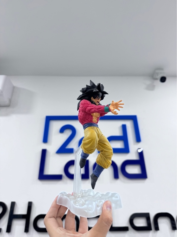 Mô hình Banpresto Dragon Ball GT Tag Fighters - Super Saiyan 4 Son Goku - Màu đỏ vàng - Ngoại hình 97% - mất đuôi - Body