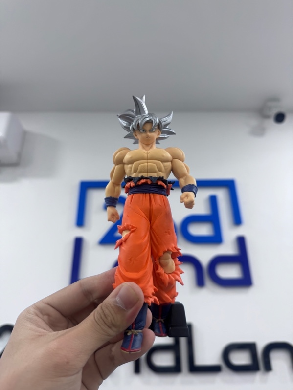 Mô hình Banpresto DragonBall Super Solid edge works-Goku- Ultra Instinct - Ngoại hình 98% - Kèm box