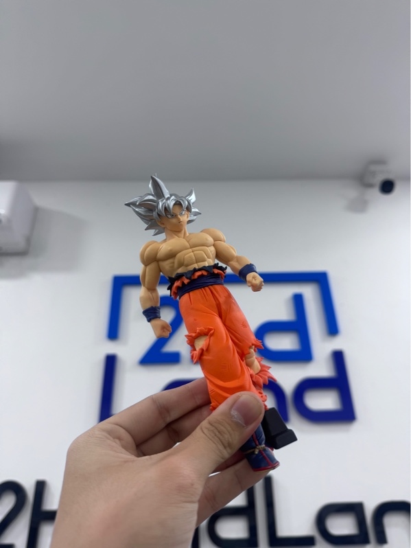 Mô hình Banpresto DragonBall Super Solid edge works-Goku- Ultra Instinct - Ngoại hình 98% - Kèm box